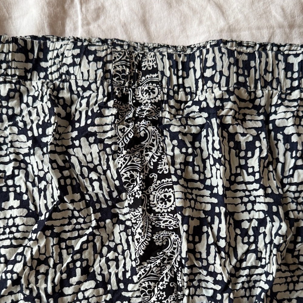 strapless patterned jumpsuit - Picture 3 of 5